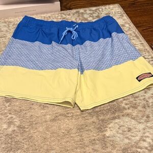 Vineyard Vines Whale Print Swim Trunks